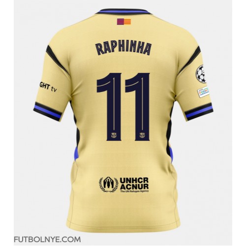 Camiseta Barcelona Raphinha Belloli #11 Visitante Equipación 2025-26 manga corta